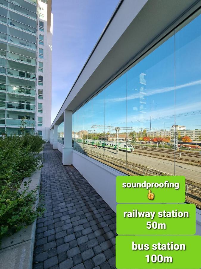 City Center 1R Studio With Perfect View, Parking 奥卢 外观 照片