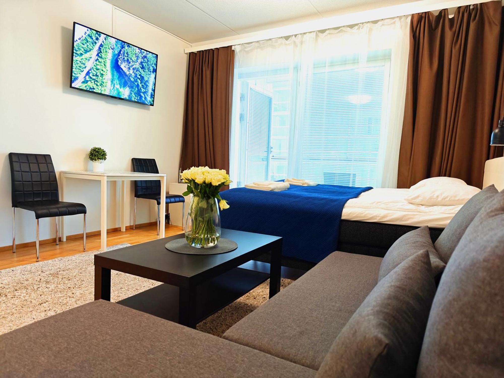 City Center 1R Studio With Perfect View, Parking 奥卢 外观 照片